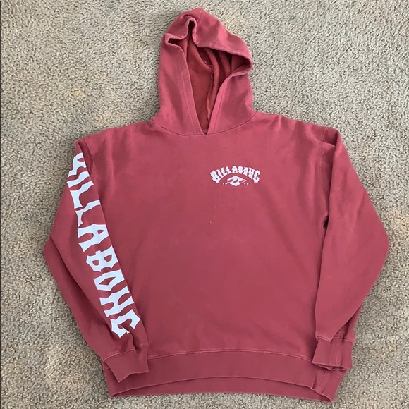 Billabong Sweaters - BILLABONG - red hoodie